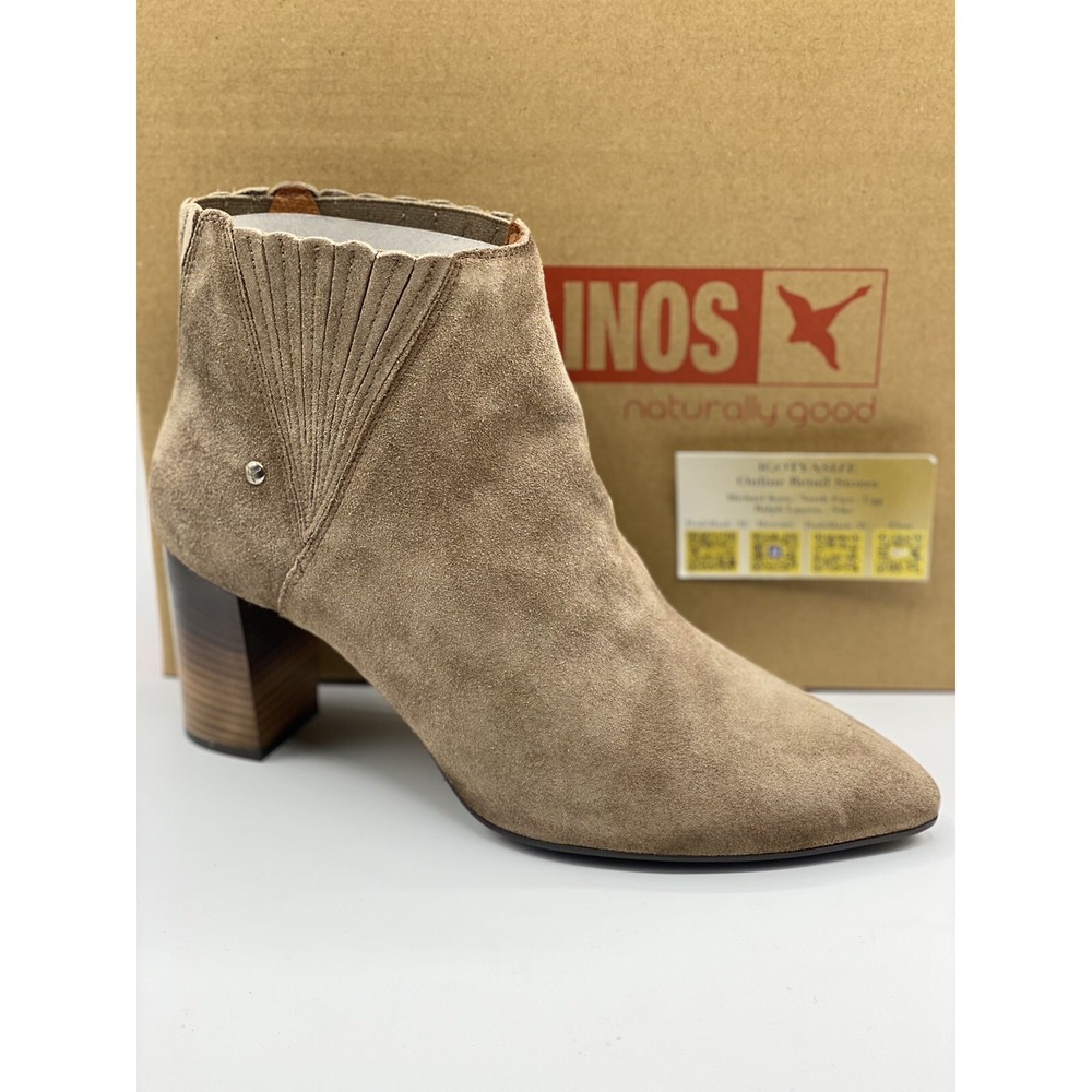 Pikolinos Salamanca Bootie Women's 10.5 Brown Leather Stylish Ankle Boot